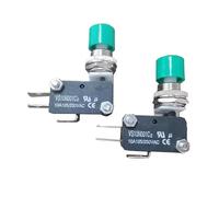 2pc AB5151 Metal support 10A VS10N001C2 key switch M10 button microswitch Controls Switches