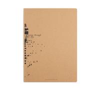 2pc B5 - Retro linea di auto - Semplice taccuino con linea orizzontale - Collegamento del vento nel cielo