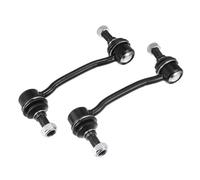 2pc Barra Antirollio Anteriore Collegamenti Stabilizzatore Link Kit Nero K80949 Compatibile Con Hyundai Per Azera 006 2007 2008 2009 2010 2011 Sospensione Braccio Controllo