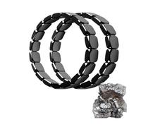2Pc Bracciale Uomo Ematite, Bracciale In Ematite Da Uomo, Naturale Braccialetti In Pietra Di Ematites Che Aumentano L'energia, Braccialetto Curativo Pietra Ripristina Fiducia Gioielli Polso Accessorio