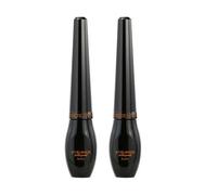 2PC Eyeliner liquid, Waterproof Eyeliner, Defined Line, Long Lasting Result, Easy Application, Intense and Precise Lines, Smooth and Pigmented Texture, Anti-Smudge, Black