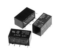 2PC G5V-2 Signal Relay 5VDC / 12VDC / 24VDC DPDT 8-Pin 2A Miniature PCB Type for Electronic Control and Automation Circuits(G5V-2-12VDC)