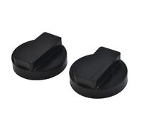 2pc Gomma Jack Sollevamento Adattatore For-Bmw 3 4 5 Serie Nero Pad Sostituzione