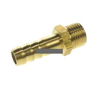 2pc Hose Barb I/D 8mm x M10x1mm Metric Male Thread Brass coupler Splicer Connector fitting for Fuel Gas Water