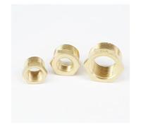 2pc M20x1.5 Female -M24x1.5 Male Brass Reducer Reducing Adapter Fitting Gas Water Fuel Pressure Gauge