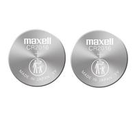 2PC MAXELL CR2016 Micro Lithium Cell Battery - Made in Japan