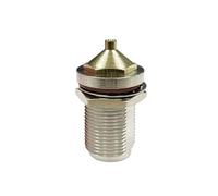 2pc N Tipo Femmina Connettore Coassiale RF Bulkheaad O-Ring A Saldare for Cavo Semi Rigido RG405.086"Dritto for WIFI