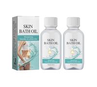 2PC Olio Da Bagno Originale Morbido, Moisturizing Body Wash, Bagnoschiuma Nutriente A Base Di Oli, Leviga e Ammorbidisce La Pelle Secca o Ruvida, Adatto a Tutti i Tipi di Pelle