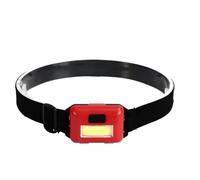 2PC - Outdoor Sport Mini Batteria Leggero Testa montata Cam Pesca Luce - Rosso