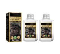 2PC Perfume Profumo Feromoni Gel Doccia, Moisturizing Body Wash,Bagnoschiuma a Feromoni, Adatto Sia Agli Uomini Che Alle Donne, Pulito e Profumato