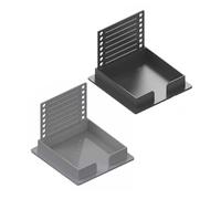 2pc Portatile Sticky Note Storage Box per Accesso Rapido Liste di cose da fare Titolare Efficiente Spazi di Lavoro Gestione Strumenti Posts It Note Holder