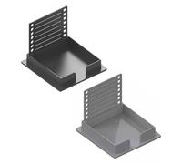 2pc Portatile Sticky Note Storage Box per Accesso Rapido Liste di cose da fare Titolare Efficiente Spazio di Lavoro Strumento di Gestione Sticky Note Organizzatori