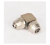 2pc Quick fit For 6x4mm O/DxI/D Hose Elbow 90 Degree Brass Pneumatic Pipe Hose Coupler Fitting Connector Adapter