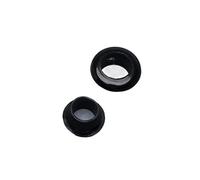 2PC Quick Fit Gomma Singolo Lato Foro passante Foro passante Conico su due lati Snap In Gommino di tenuta Guarnizione O-ring Tappo di tenuta Tappo del foro(KH-40mm,Black)