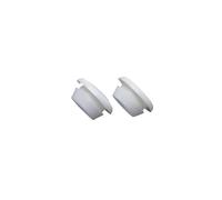 2PC Quick Fit Gomma Singolo Lato Foro passante Foro passante Conico su due lati Snap In Gommino di tenuta Guarnizione O-ring Tappo di tenuta Tappo del foro(KH-25mm,White)