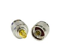 2pc RP SMA femmina Jack Pin interno interruttore N maschio connettore dritto convertitore N-SMA adattatore RF for WIFI