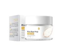 2PC Sbiancante Riso Crema, Moisturizing Firming Cream, Idratante e Nutriente, Attenua l'opacità, Leviga le Rughe Sottili, Riparazione Notturna, Adatto a Tutti i Tipi di Pelle