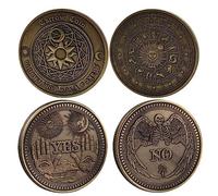 2PC Sì No Sfida Moneta Tarocchi Moneta Fortunata Decision Maker Sfida Moneta Divinazione Moneta