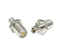 2pc SMA Femmina/RP SMA a TS9 Maschio Convertitore Adattatore RF Connettore Dritto for Antenna Modem USB E398 E392