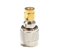 2pc SMA maschio interruttore TNC spina connettore adattatore coassiale RF dritto for router WiFi