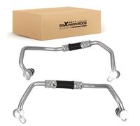 2pc Turbocharger Coolant Lines for BMW Z4 sDrive35i 3.0L 2009-2016 11537558901