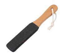 2pc Wood Pumice Stone Foot File, Silicone Carbide Surface For Callus Removal, Pedicure Tool, Care, Nail per piedi e mani