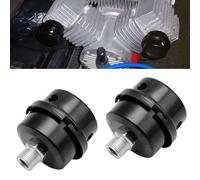 2pcAir Compressore Metallo Filtro Consumo Rumore Silenziatore Di 1/2PT, 20mm