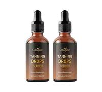 (2pcs)1-3x Drinkable Tanning Drops for Face & Body - Sunless Self Tanner Bronzer without Sun Damage