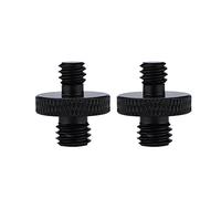 2pcs 1/4 "-20 Maschio a M10 Maschio Viti Filettate Treppiede Convertitore Vite DSLR Conversione Fotocamera Accessori Attrezzature Fotografiche Treppiede Base Collegamento Fisso