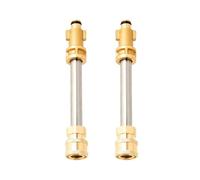 2PCS 1/4 '' Quick Connect idropulitrice adattatore, accessori idropulitrice, lancia estensione Spary bacchetta coppia, schiuma cannone pistola raccordi di collegamento