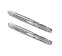 2pcs 1/420 Unc2b Mano Destra per Hss Flauto Dritto Rubinetti Filettatura Set di dispositivi per la lavorazione dei metalli Strumenti di Taglio di Filettatura di Precisione per Officina e Forniture di