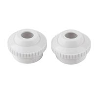 2PCS 1.5in Rotatable Pool Spa Jet Nozzle | Adjustable Massage Return Jet for Swimming Pools/Hot Tubs | High - Temp Sturdy Plastic, Easy Install Replacement