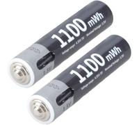 2Pcs 1.5V USB C 1100mWh LR3 Batterie Ricaricabili LR3 Batterie Sostituzione Delle Cellule Per Telecomando Piccolo Ventilatore Elettrico Litio Per Telecomando