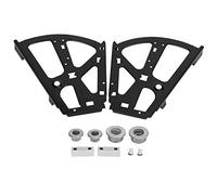 2Pcs 10.2x9.4inch Scarpiera Cerniera Acciaio Laminato a Freddo Materiale 2 Strati Scarpiera Cassetto Cerniere Per Armadietti Telai Cerniera Cassetto Turing Rack Sostituzione Per Conservare e Orga