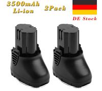 2Pcs 10,8V 3,5Ah Al litio Batteria Per Dremel 757-01 855-02 855-45 8001-02