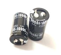 2pcs 10000uF 35V 10000MFD 35WV 22 * 40mm Aluminum Electrolytic Capacitor Radial 10000mf35v 10000uf35v 35v10000mf 35v10000uf MQXFCZUX