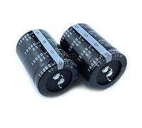 2Pcs 10000uF 63V 63v10000uF 30x40/45/50/60 35x40/45/50/60 Condensatore PSU a scatto Dispositivi elettronici (Size : 63V10000uF 30x60)