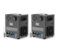 2PCS 1000W Professionale Macchine Pirotecniche, d-mx512 & Telecomando senza fili Macchina della Scintilla Fredda di Zero Inquinamento per Matrimonio Festa Palcoscenico Halloween Natale