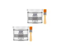 2pcs 100ml Contact Glue Multi Waterproofing Purpose Waterproof Wall, Water Pipe Agent + Brush
