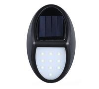 2pcs 10LEDS LED Solar Light Outdoor Solar Lamp IP65 Applique da parete