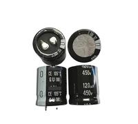 2PCS/10PCS 120uf 450v GU 25x30mm 450V120uF Snap-in PSU Capacitor ICXLPMC(One Size)