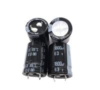 2PCS/10PCS 1800uf 63v GU 22x30mm 63V1800uF Snap-in PSU Capacitor EKFBQBGW(10PCS)