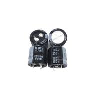 2PCS/10PCS 180uf 250v 22x20mm 250V180uF Snap-in PSU Capacitor EKFBQBGW(10PCS)