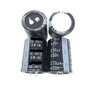 2PCS/10PCS 270uf 450v 30x40mm 450V270uF Snap-in PSU Capacitor NWPNLXEA(10PCS)