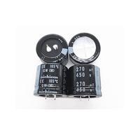 2PCS/10PCS 270uf 450v GW/GU/GG 35x30mm 450V270uF Snap-in PSU Capacitor NWPNLXEA(One Size)