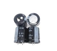 2PCS/10PCS 330uf 250v 25x30mm 250V330uF Snap-in PSU Capacitor CZAOINCU(10PCS)