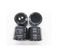 2PCS/10PCS 330uf 400v GU 35x30mm 400V330uF Snap-in PSU Capacitor MQXFCZUX(10PCS)