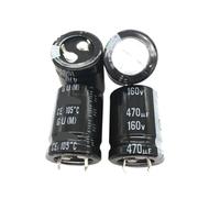 2PCS/10PCS 470uf 160v GU 22x30mm 160V470uF Snap-in PSU Capacitor MQXFCZUX(10PCS)