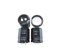 2PCS/10PCS 560uf 200v GU 25x30mm 200V560uF Snap-in PSU Capacitor ICXLPMC(10PCS)