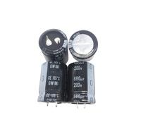 2PCS/10PCS 680uf 200v GW 25x35mm 200V680uF Snap-in PSU Capacitor ICXLPMC(One Size)